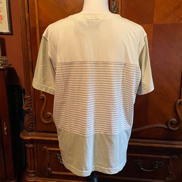 "Jaclyn Smith Sport" Solid and Striped Top - Picture 4 of 4